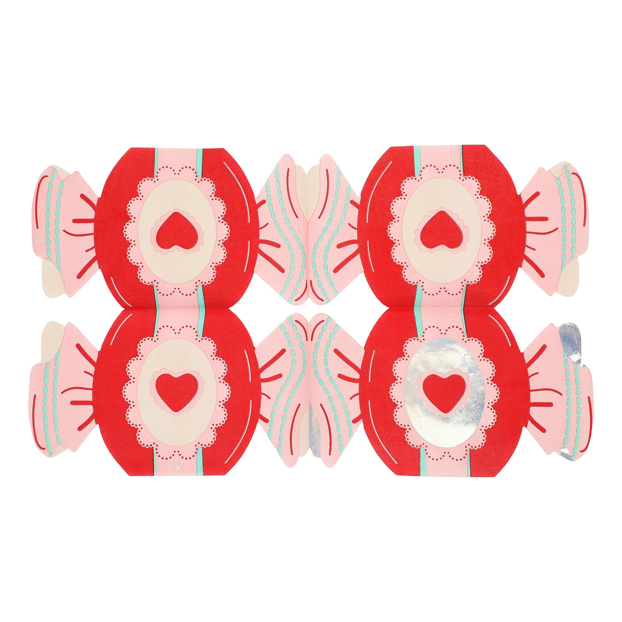 Valentine Candy Shaped Napkins (20 count)