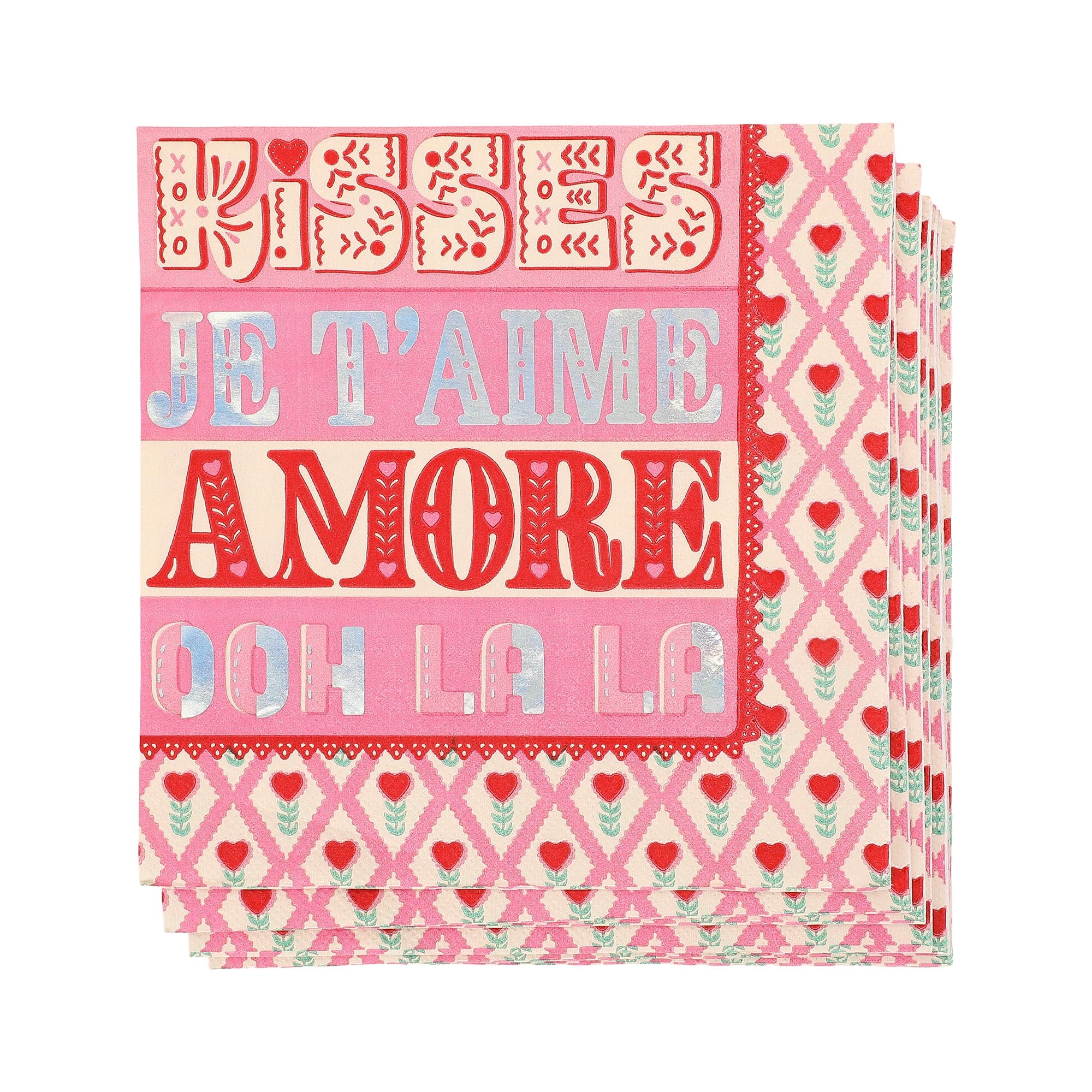 Ooh La Love Valentine's Napkins (20 count)