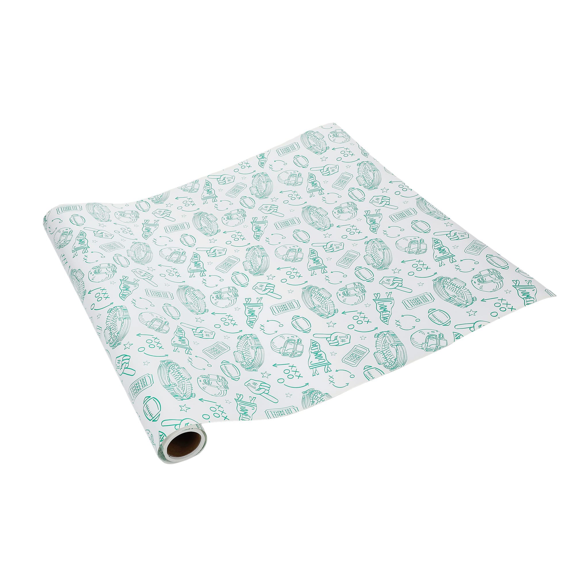 "Game Day Goals" Paper Table Runner (25 ft, cut to fit)