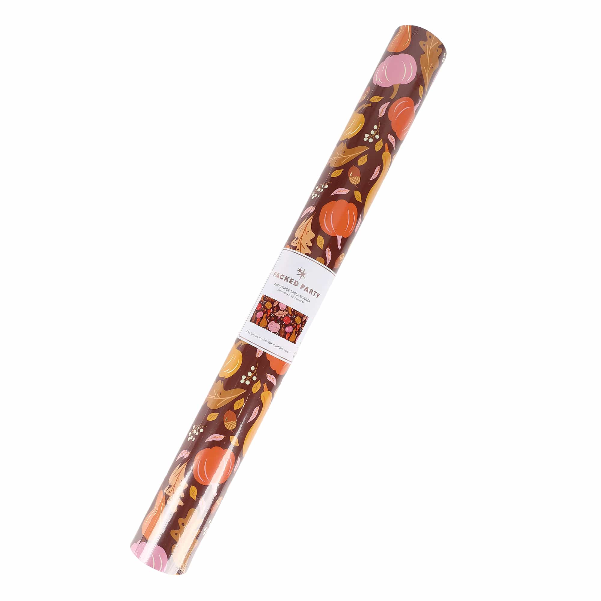 Fall Gourds Table Runner (25ft, cut to fit)