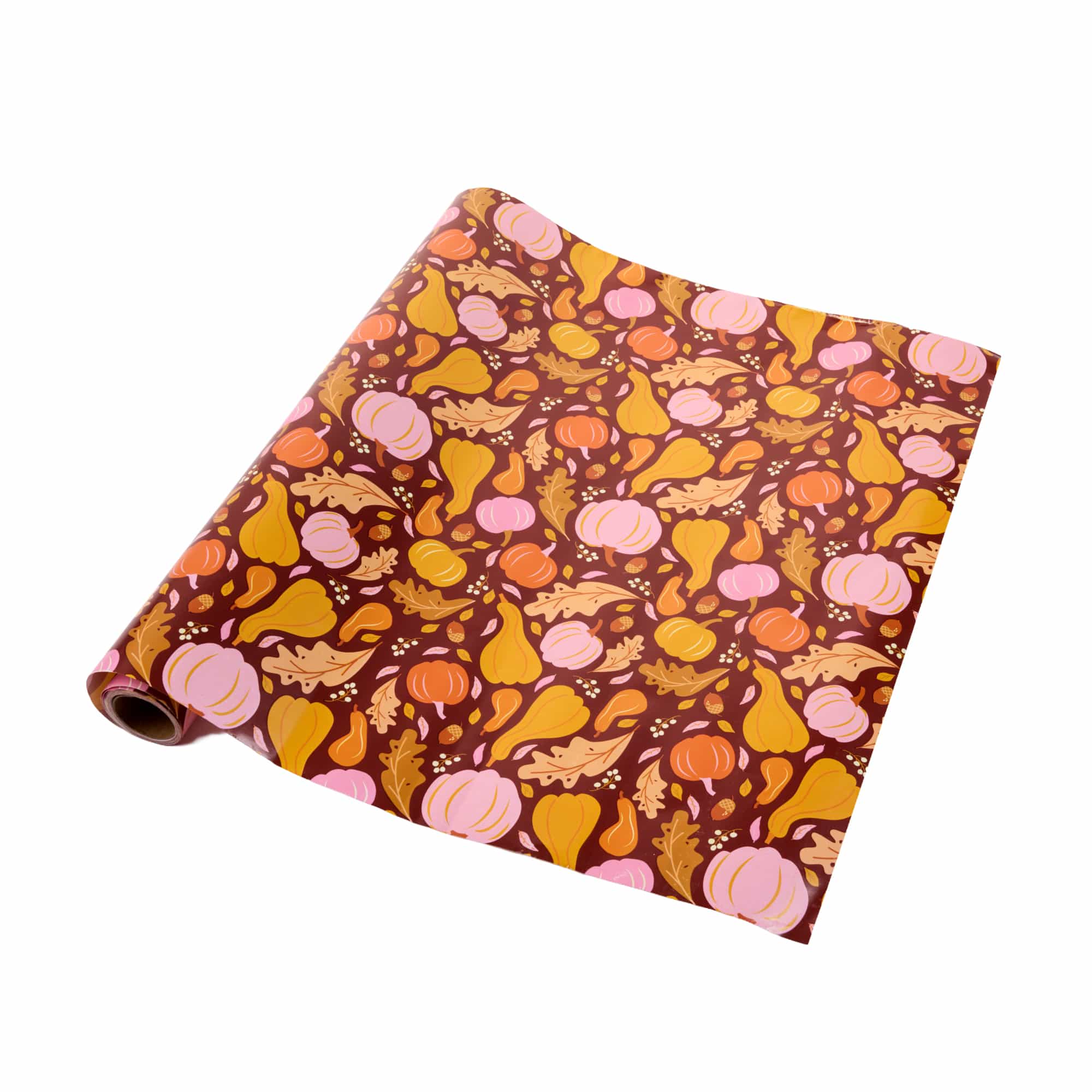Fall Gourds Table Runner (25ft, cut to fit)