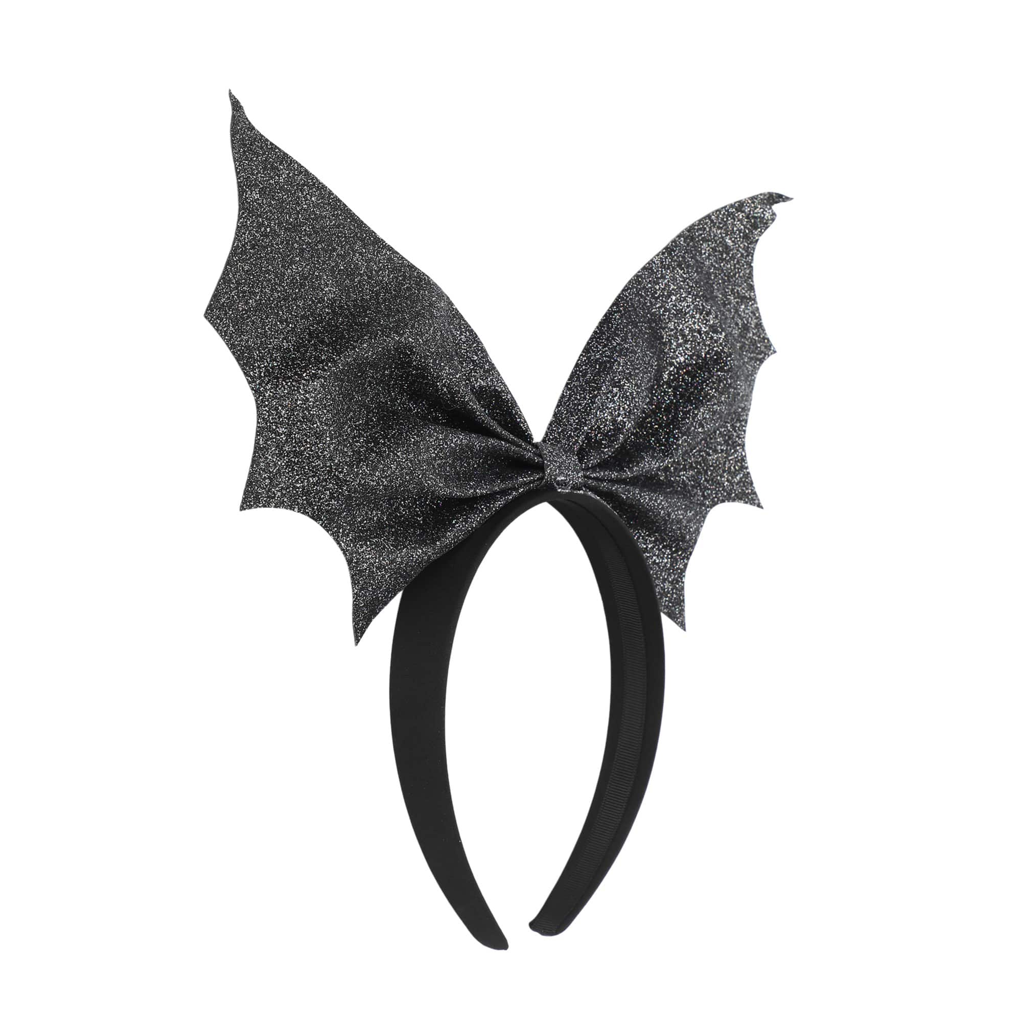 Glitter Bat Novelty Headband