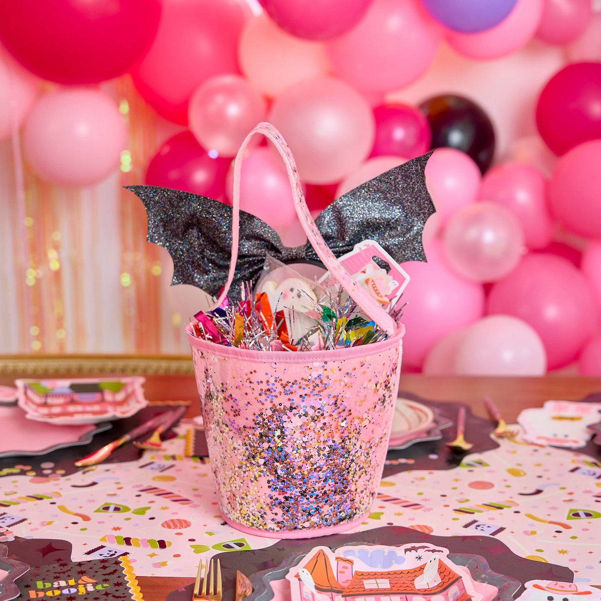 Glitter Bat Novelty Headband