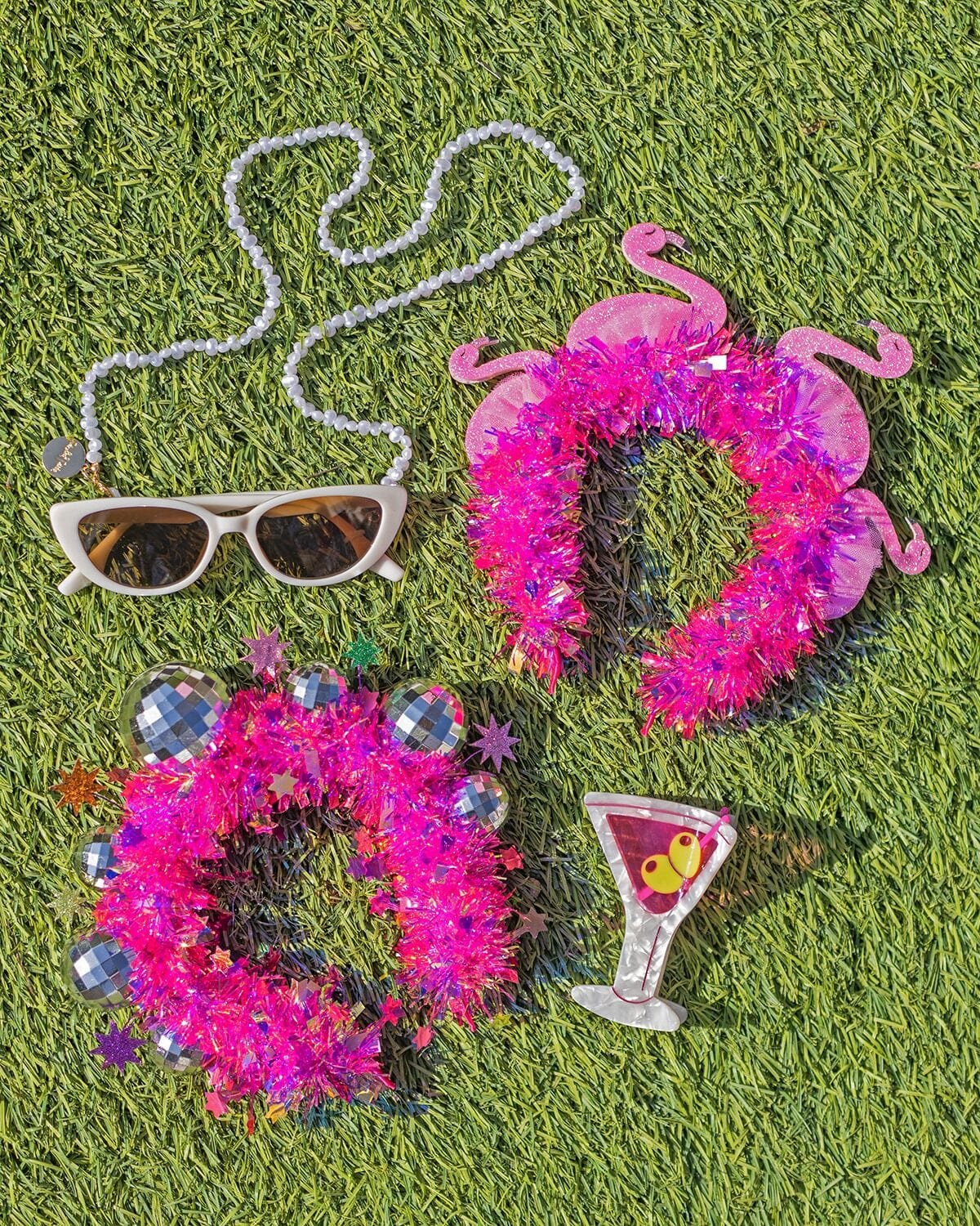 Pink Flamingo Novelty Headband