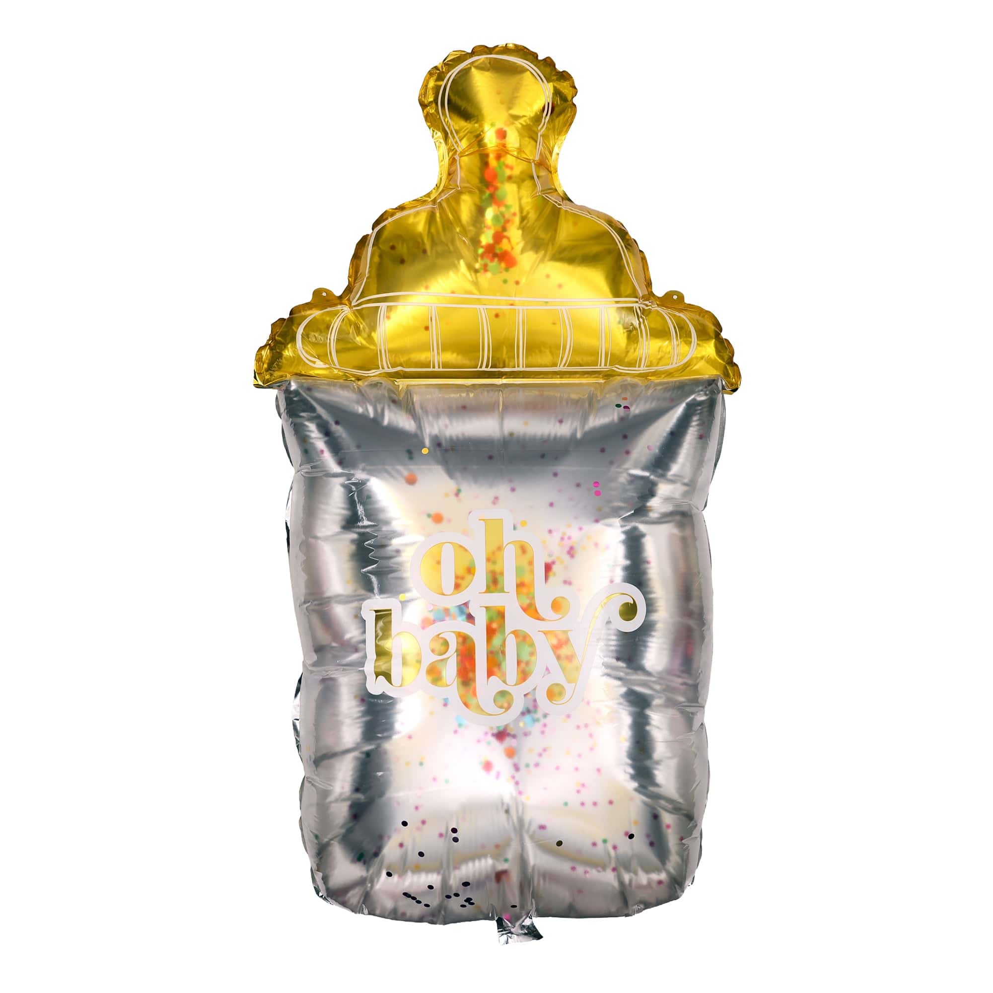 Oh Baby Confetti-Filled Bottle Balloon