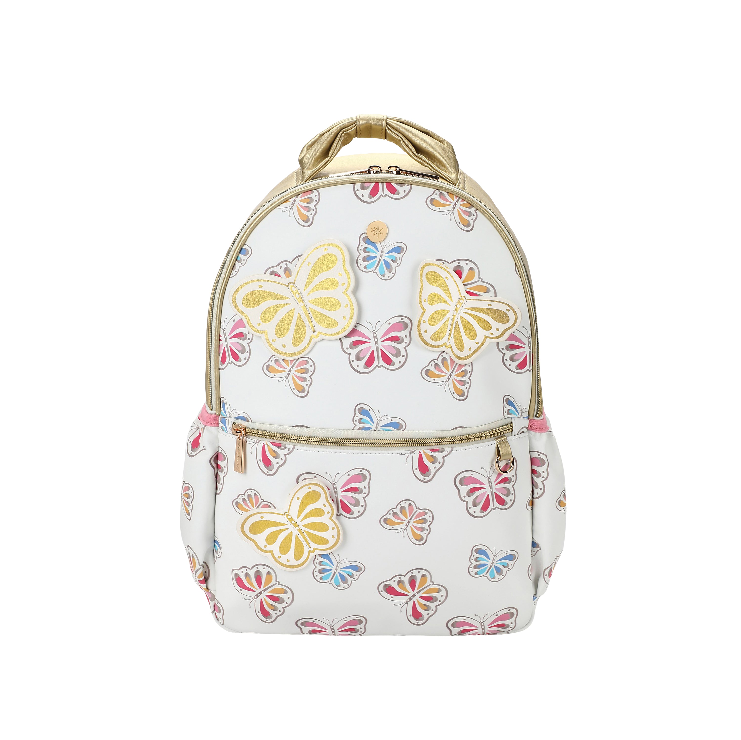 Gold Butterfly Backpack with Tuckaway Wings
