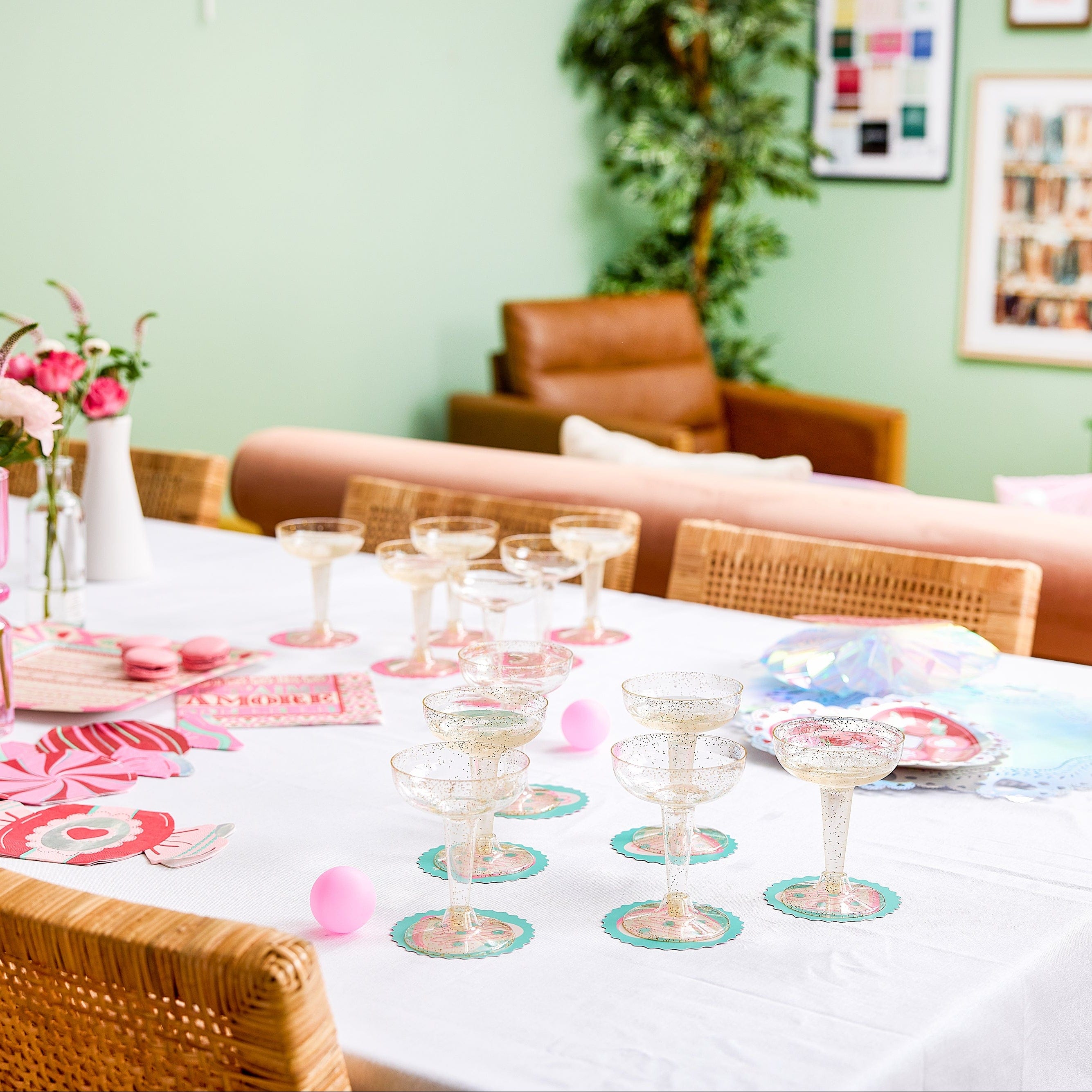 Champagne Plink Party Game Set (Valentine's Party Game)