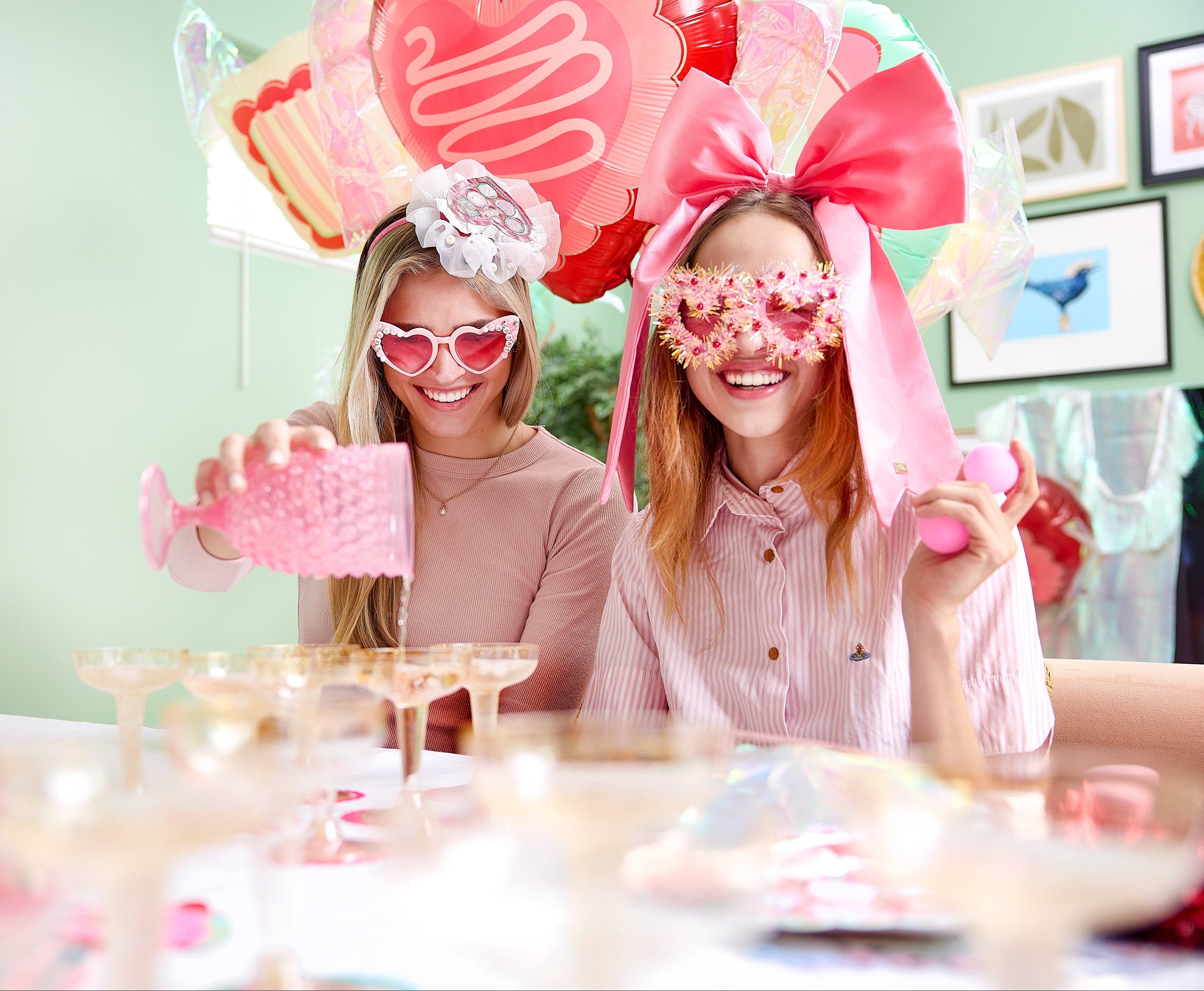 Champagne Plink Party Game Set (Valentine's Party Game)