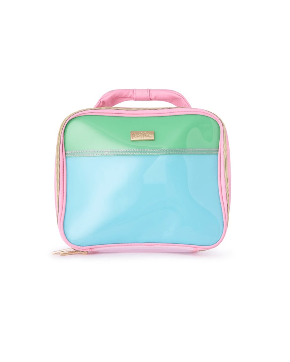Color Block Jelly Insulated Lunchbox