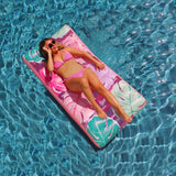 Luxe Multi-Color Inflatable Pool Float