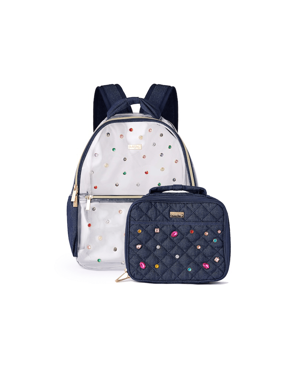 Denim and Gems Backpack and Lunchbox Bundle