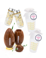 tailgate time bundle with sippers, cups, and can coolers