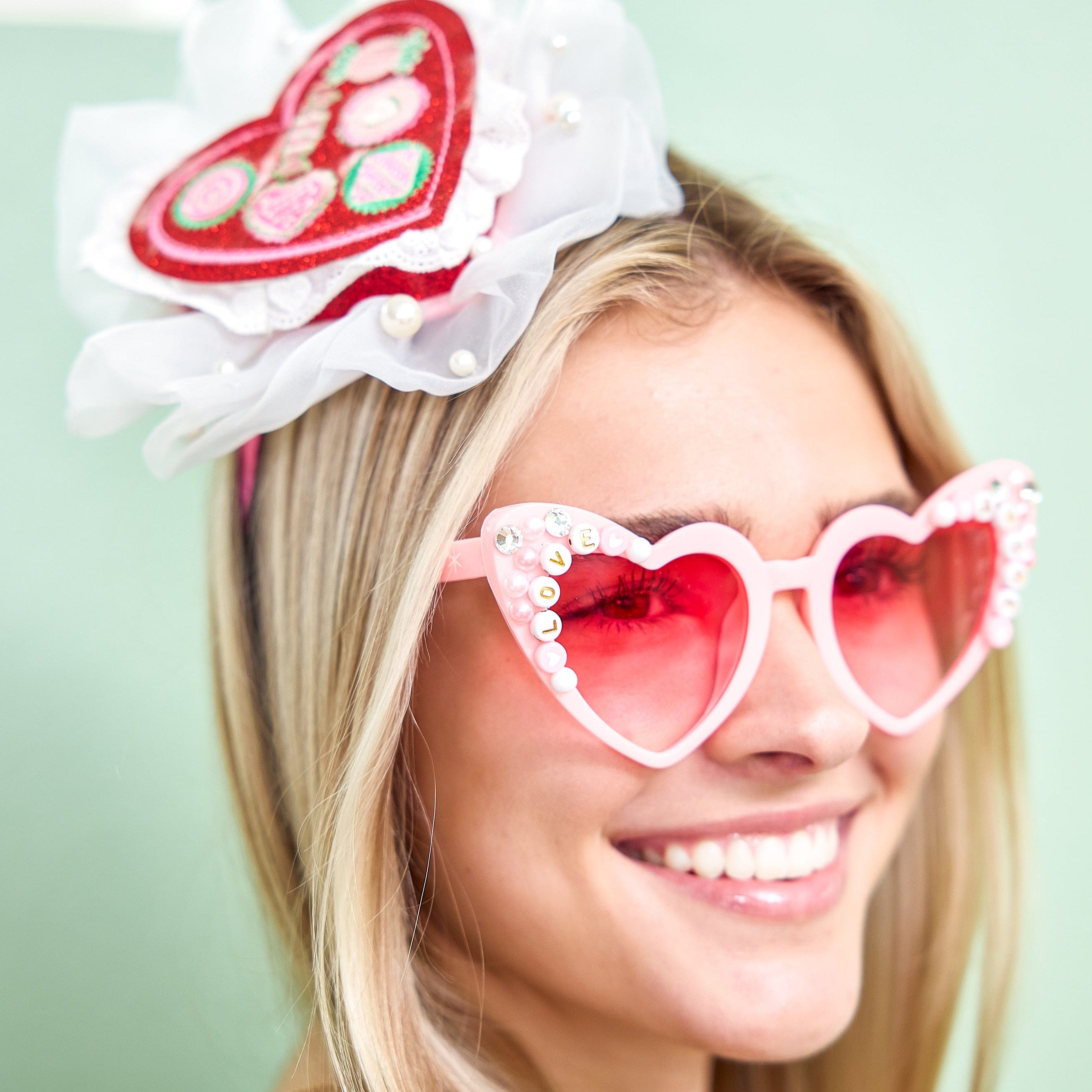 Sweet Treats Heart Novelty Headband (Single or Set of 4)