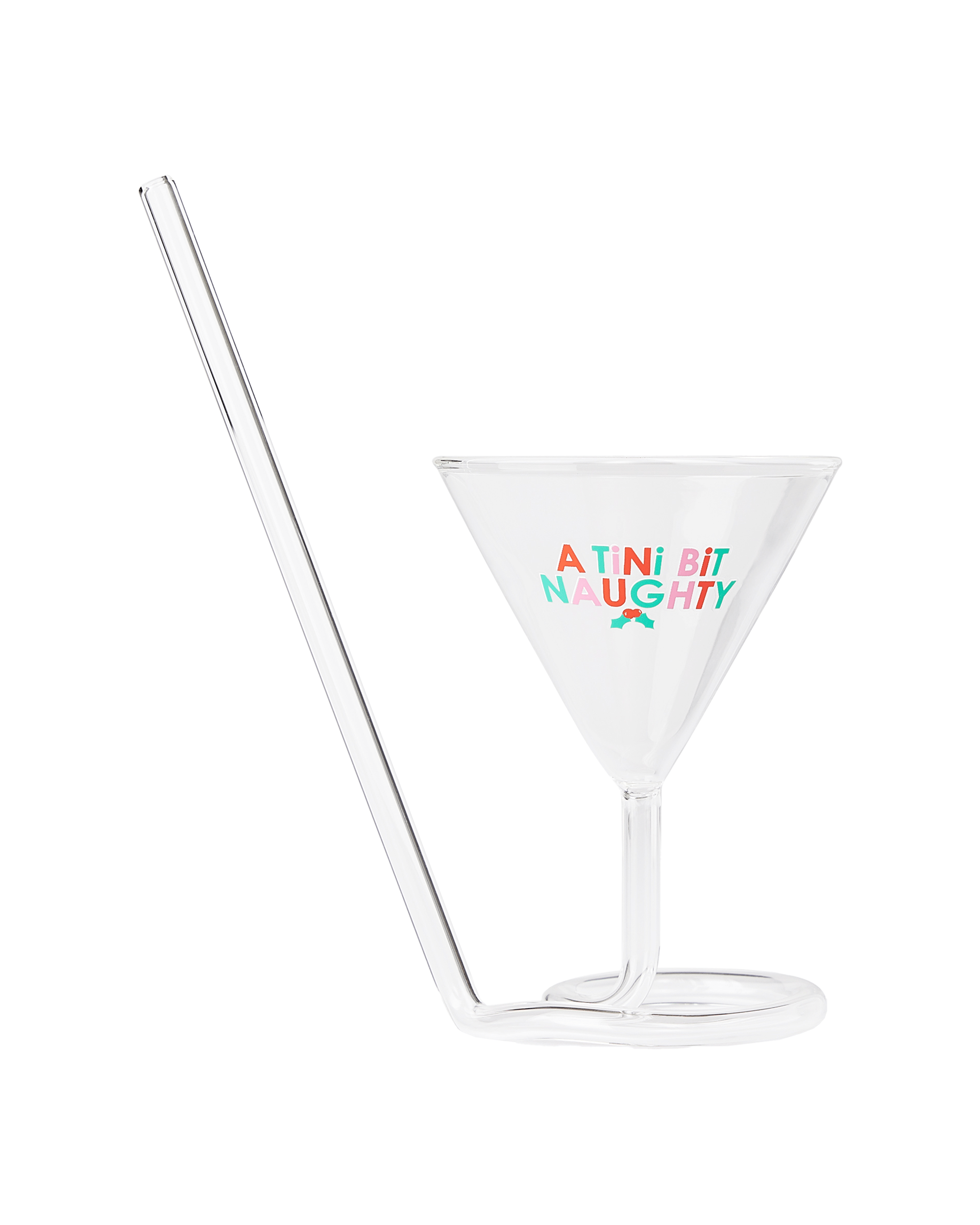 Tini Bit Naughty Martini Glass