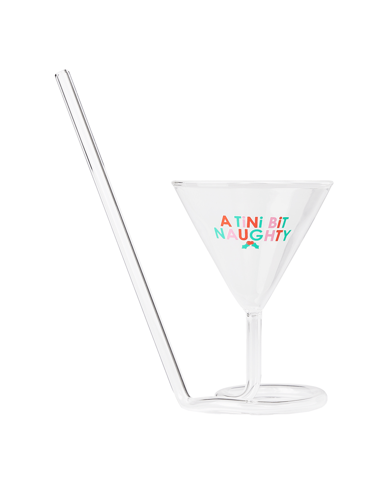 Tini Bit Naughty Glass Martini Sipper