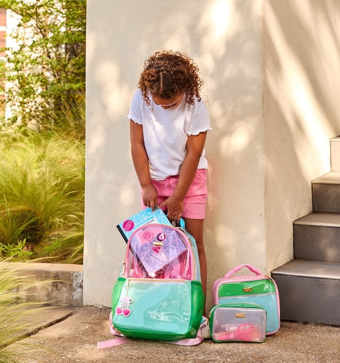 Color Block Jelly Backpack