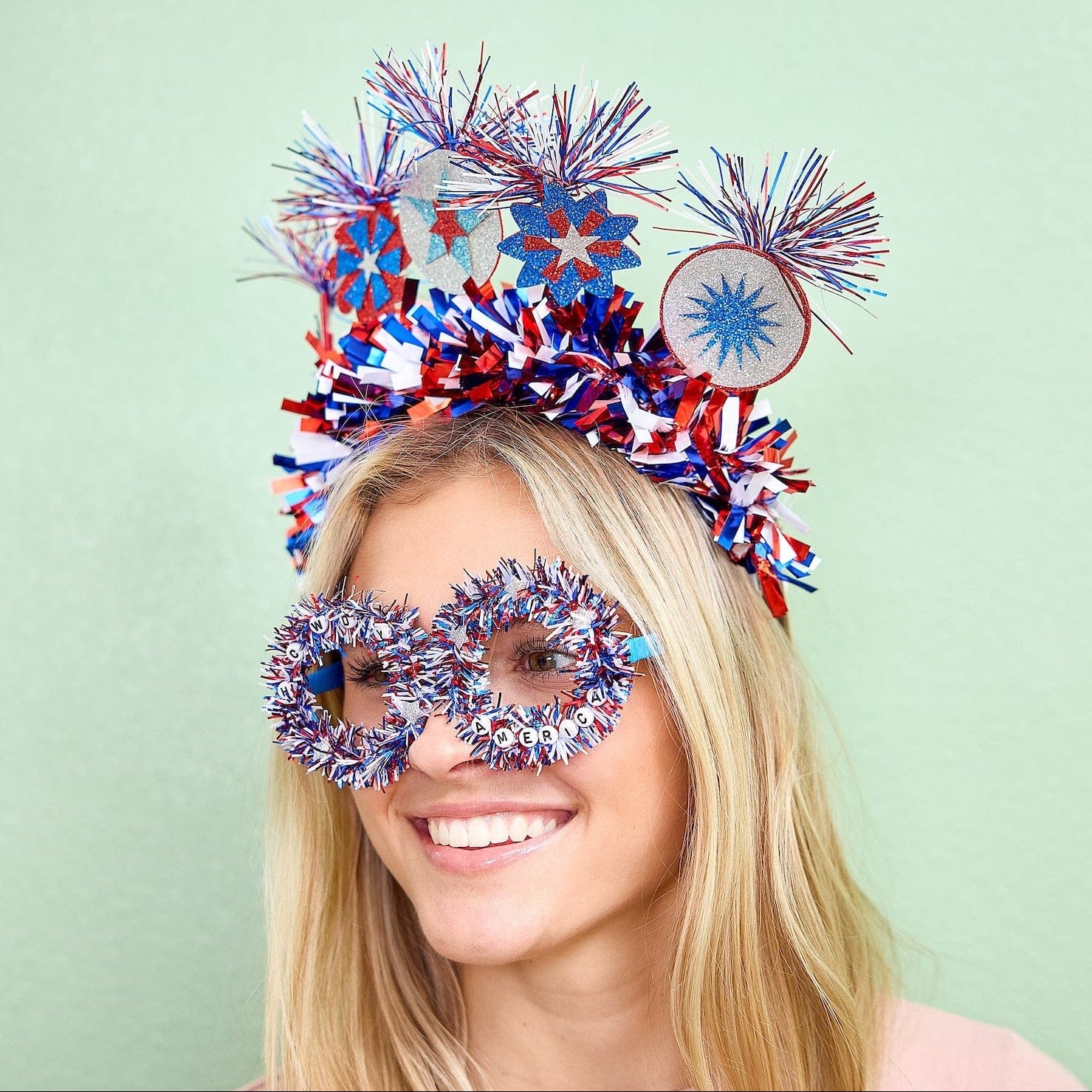 Howdy America Novelty Glasses (Single or Set of 4)