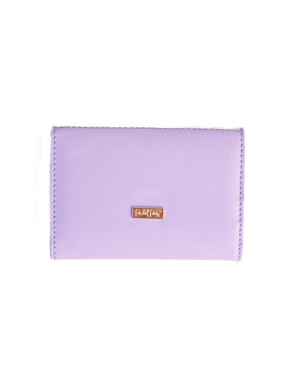 Purple Confetti Card Holder Wallet