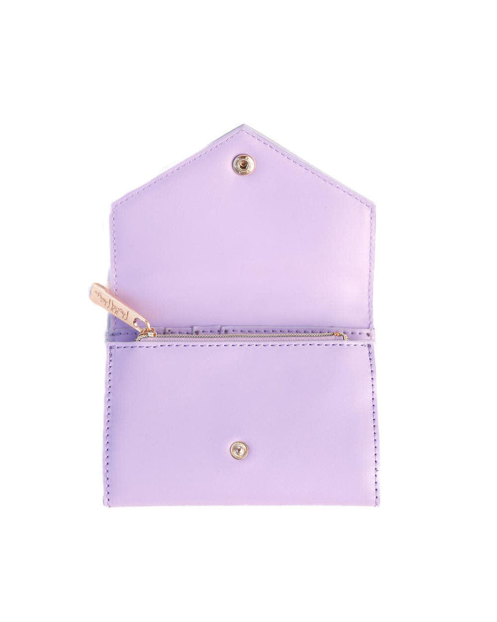 Purple Confetti Card Holder Wallet