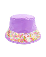 Be Your-Shelf Confetti Purple Bucket Hat
