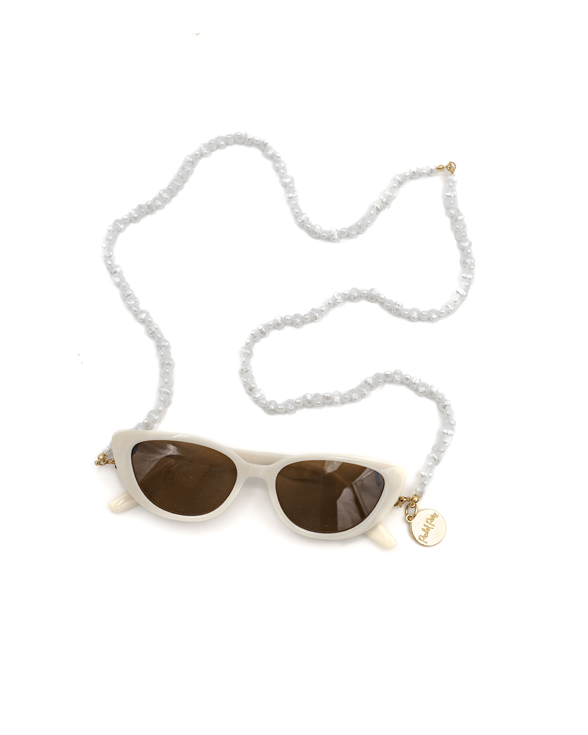 Sunny Daze Sunglasses & Pearl Strap Set