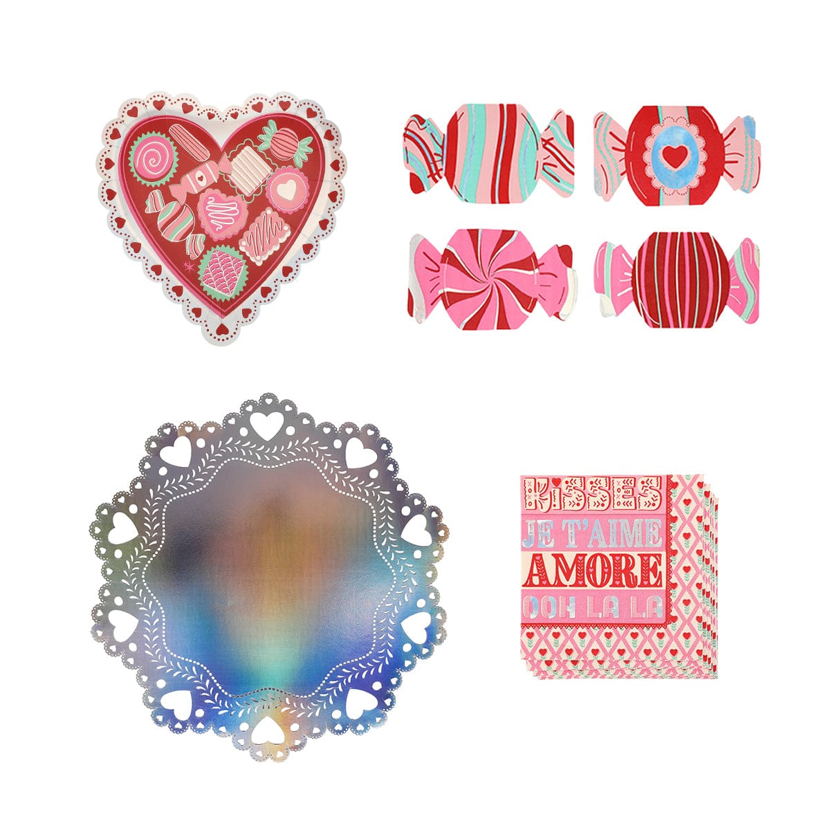 Sweethearts Tableware Party Kit