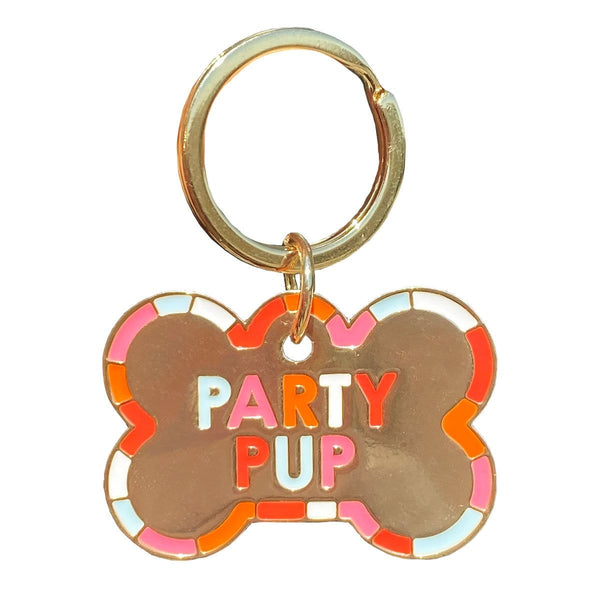 The Party Pup Dog Tag by Packed Party.