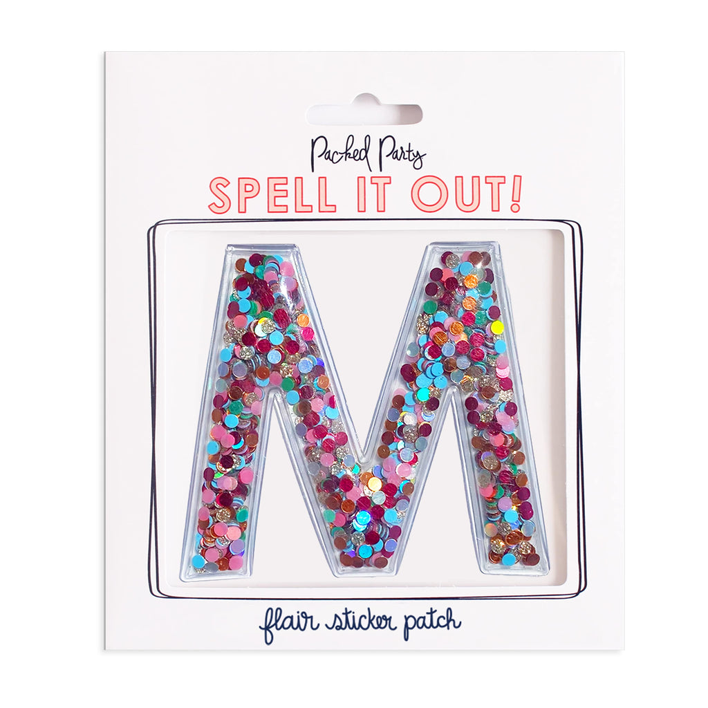 iab gifts Sparkle letter stickers stickers at Treppie