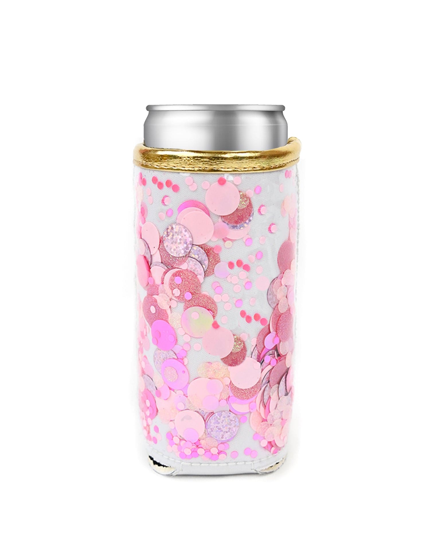 Spirit Squad Confetti Skinny Can Drink Sleeve