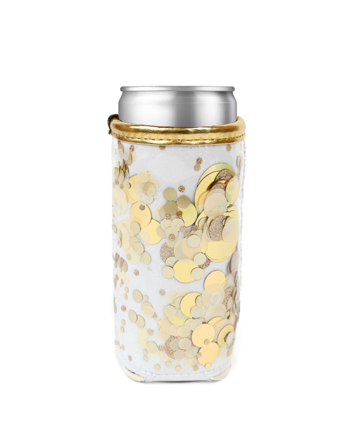 Spirit Squad Confetti Skinny Can Drink Sleeve