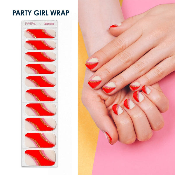Packed Party x Jelcie Party Girl Nail Gel Wraps